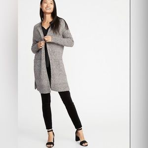 Old Navy Super-Long Open-Front Heavyweight Sweater